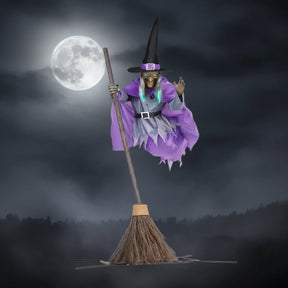 Decoração de Halloween de Bruxa Pendurada para Quintal