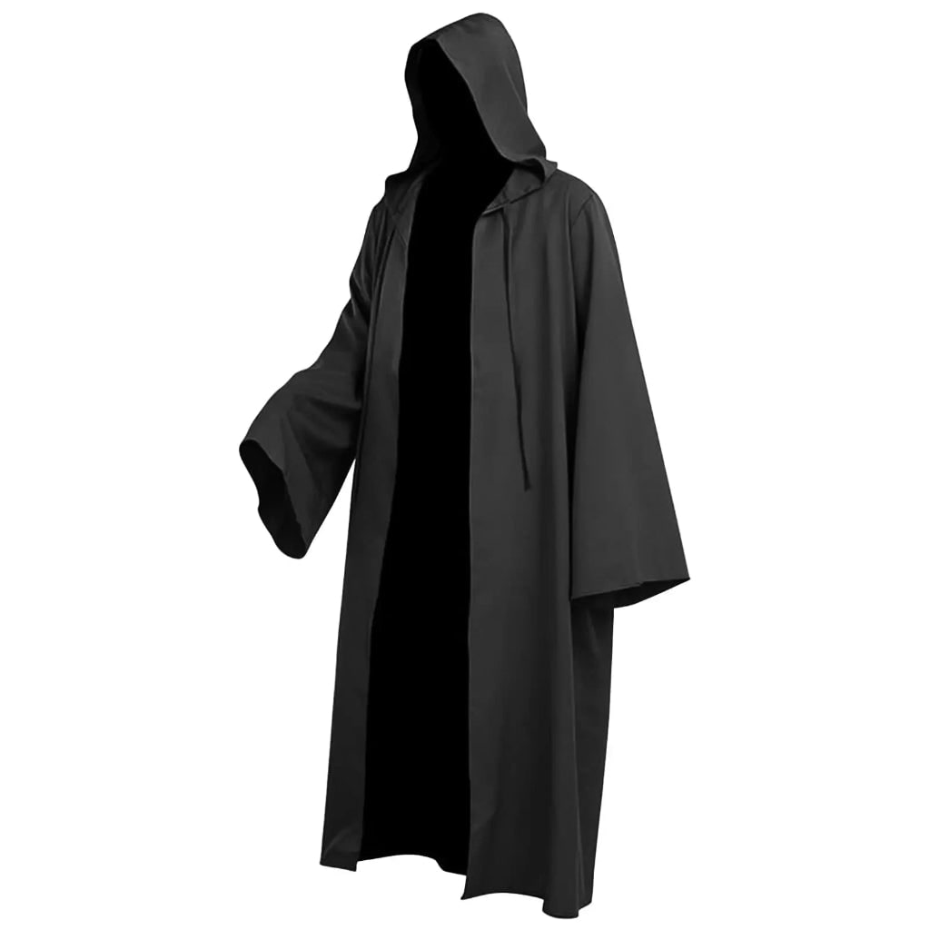 Capa com Capuz para Fantasia de Halloween Roupa Assustadora