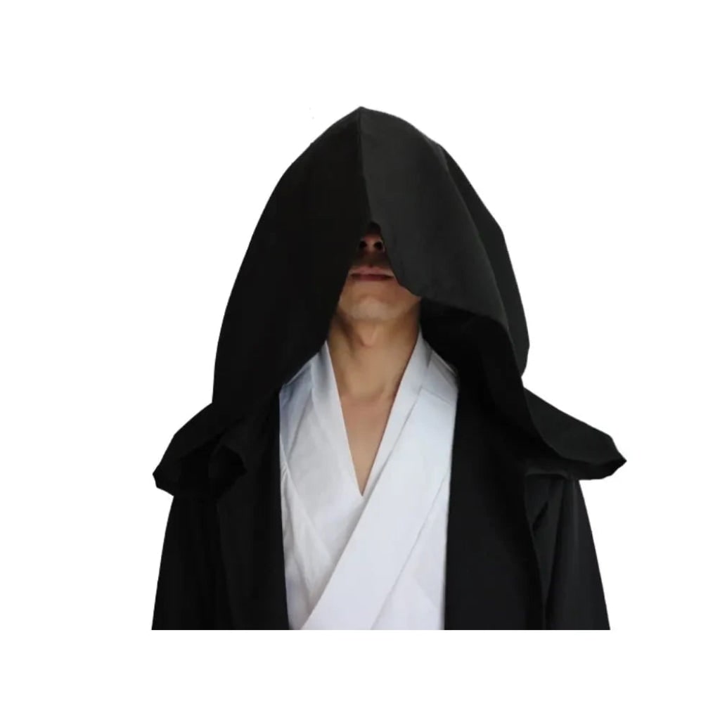 Capa com Capuz para Fantasia de Halloween Roupa Assustadora