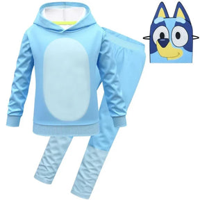 Conjunto de Fantasia de Personagem de Cachorro para Crianças de Halloween