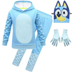 Conjunto de Fantasia de Personagem de Cachorro para Crianças de Halloween