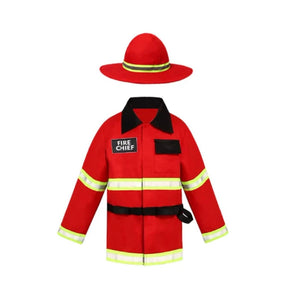 Fantasia de Bombeiro Infantil com Caminhão para Halloween