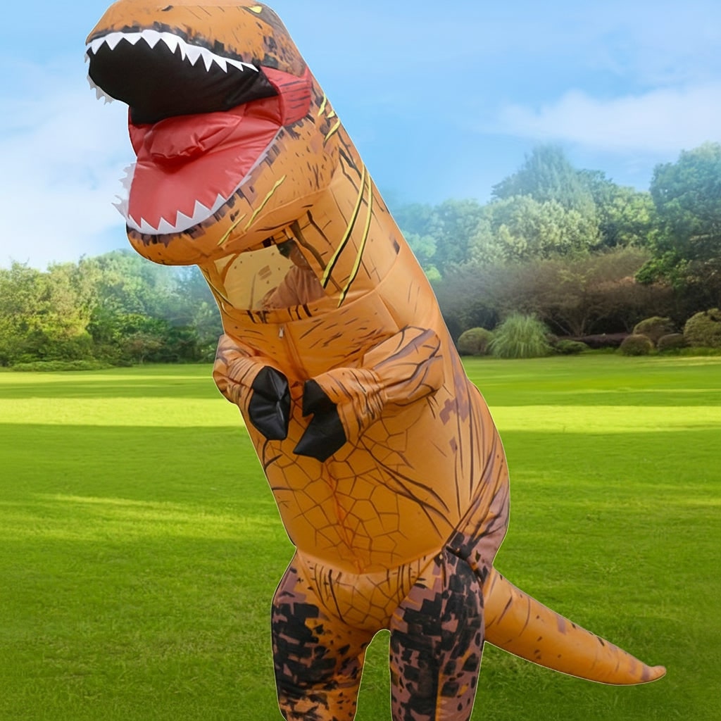 Fantasia de Dinossauro Inflável para Crianças de Halloween