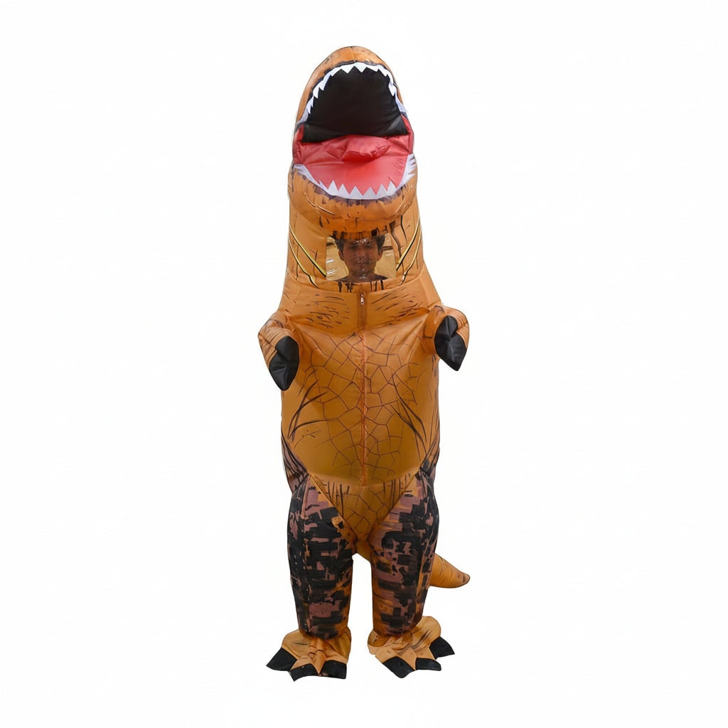 Fantasia de Dinossauro Inflável para Crianças de Halloween