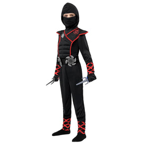 Conjunto de Fantasia de Ninja Infantil para Halloween