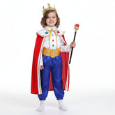 Conjunto de Fantasia de Príncipe Real para Crianças de Halloween