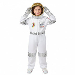 Fantasia de Halloween Infantil Macacão Explorador Espacial