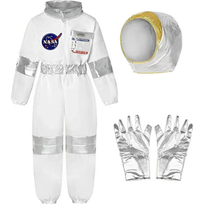 Fantasia de Halloween Infantil Macacão Explorador Espacial