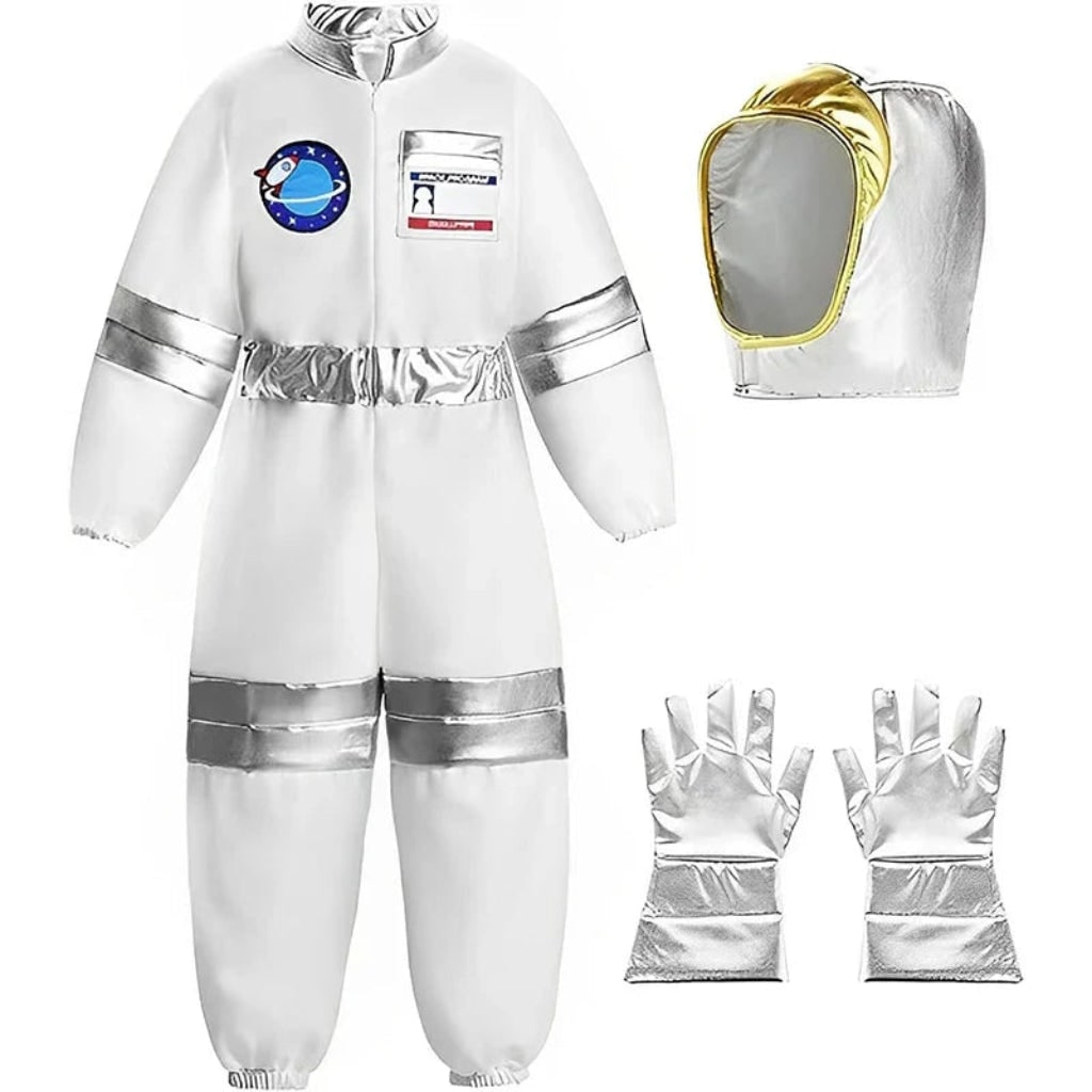 Fantasia de Halloween Infantil Macacão Explorador Espacial