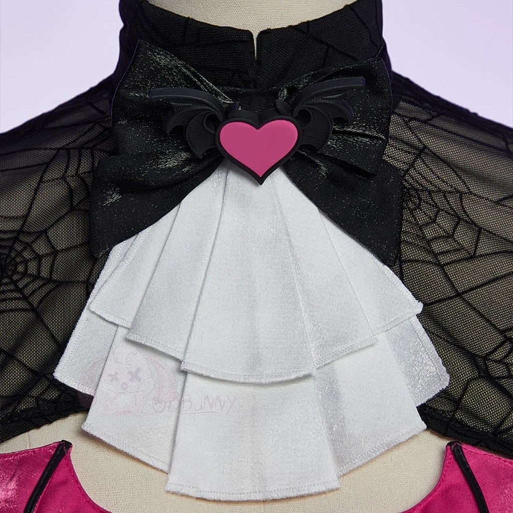 Fantasia de Halloween Vestido de Manga Longa Roupa de Vampira
