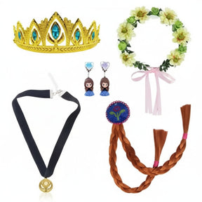 Conjunto de Acessórios para Fantasia de Princesa de Halloween