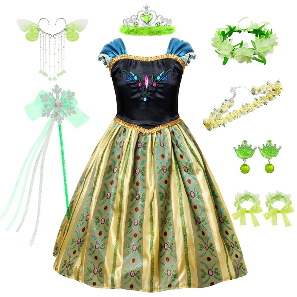 Conjunto de Acessórios para Fantasia de Princesa de Halloween