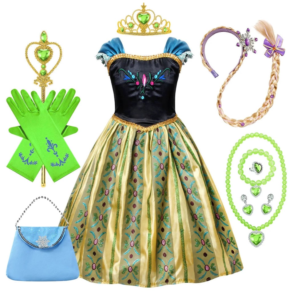 Conjunto de Acessórios para Fantasia de Princesa de Halloween