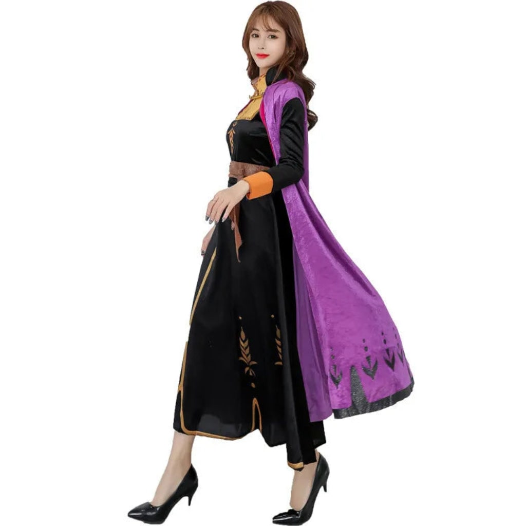 Fantasia de Princesa para Halloween Capa Feminina