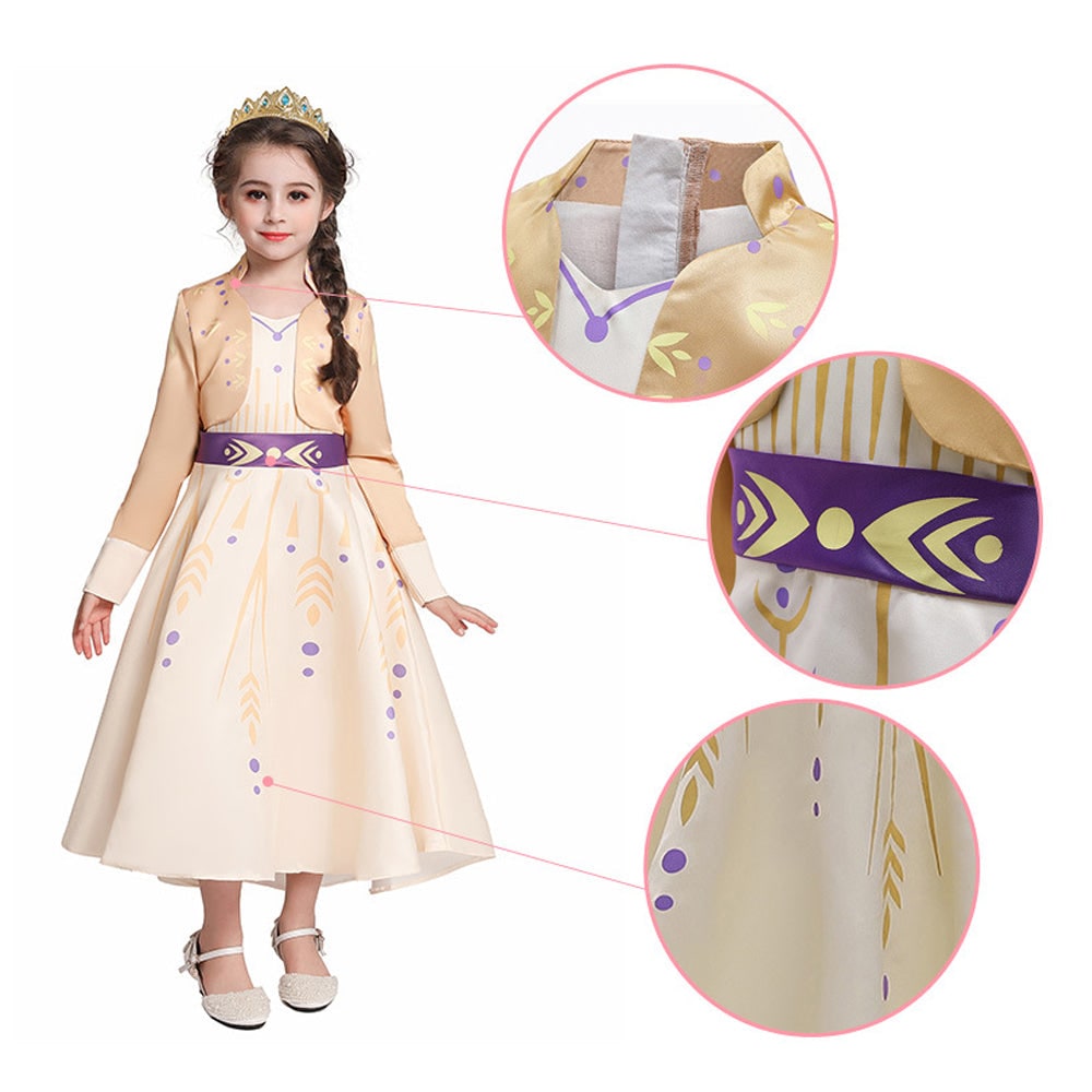 Fantasias de Halloween Vestido de Princesa Tema de Conto de Fadas