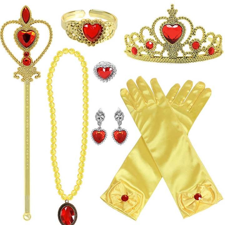 Fantasias de Halloween Vestido de Princesa Tema de Conto de Fadas