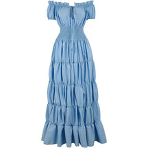 Fantasia de Halloween Vestido Longo Boho Feminino