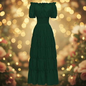 Fantasia de Halloween Vestido Longo Boho Feminino