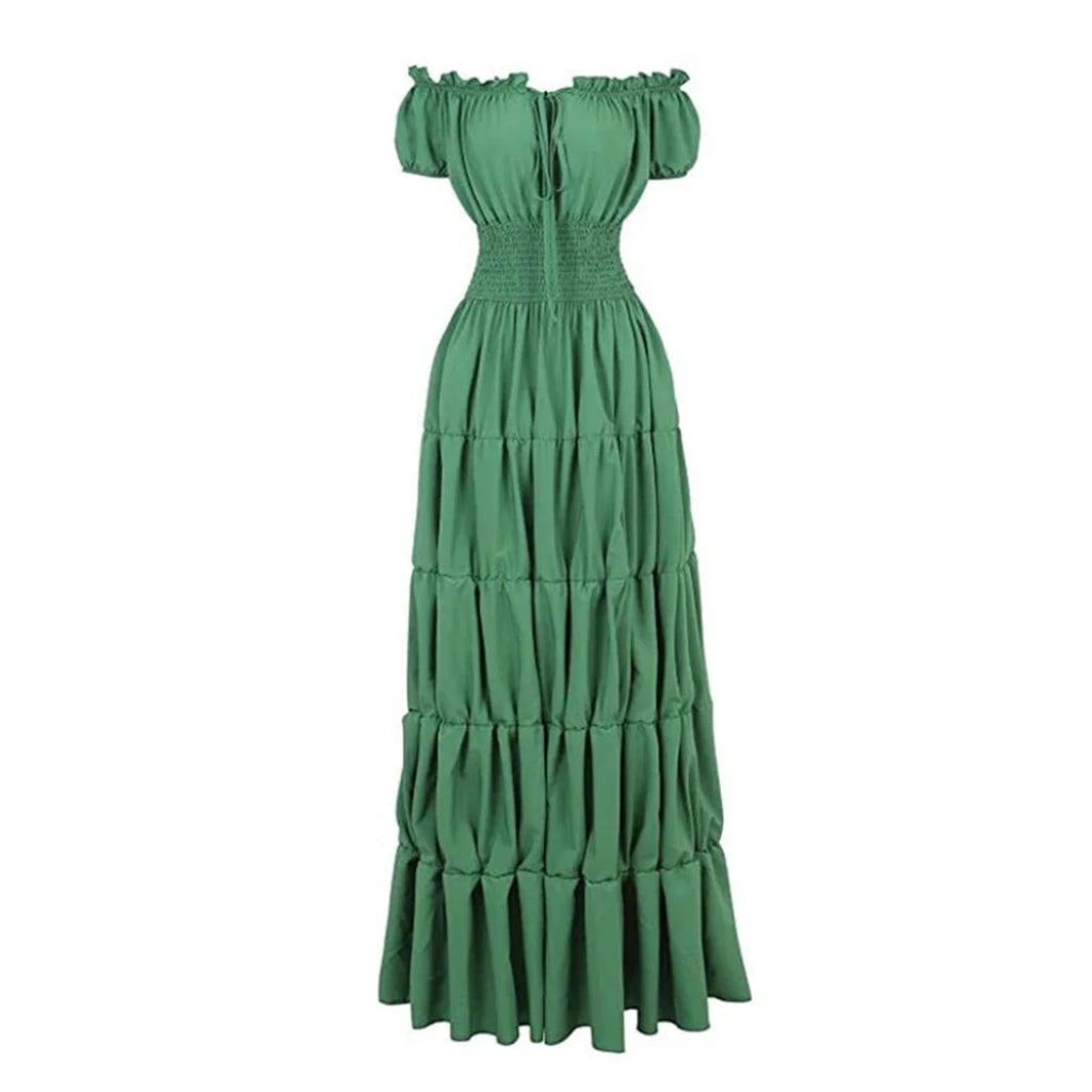 Fantasia de Halloween Vestido Longo Boho Feminino