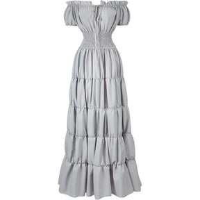 Fantasia de Halloween Vestido Longo Boho Feminino