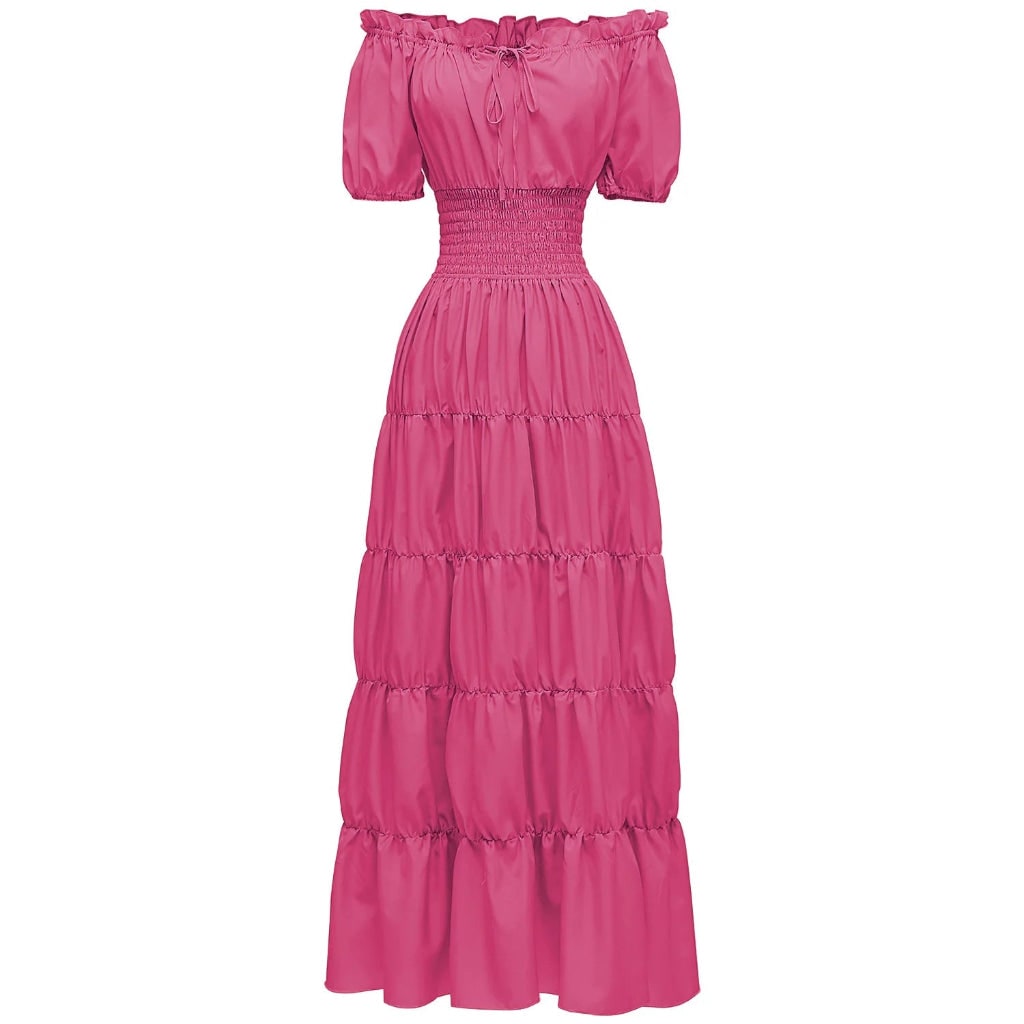 Fantasia de Halloween Vestido Longo Boho Feminino