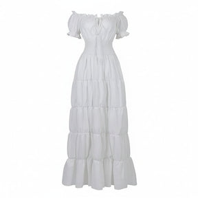 Fantasia de Halloween Vestido Longo Boho Feminino