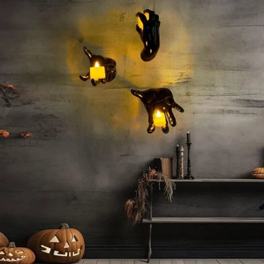Decoração de Halloween Arte de Parede 3D Decoração Gótica para Casa