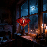 Luminária de Morcego para Decoração de Halloween,  Enfeite Assustador para Casa