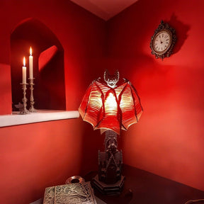 Luminária de Morcego para Decoração de Halloween,  Enfeite Assustador para Casa