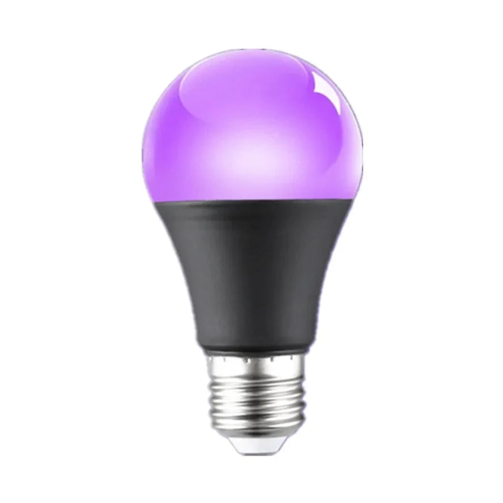 Lâmpada de Luz Negra para Decoração de Halloween com Efeito UV