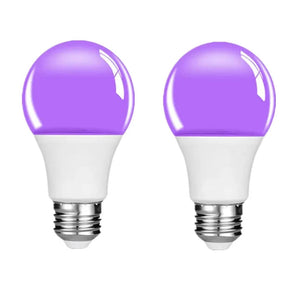Lâmpada de Luz Negra para Decoração de Halloween com Efeito UV