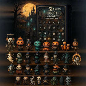 Ideia de Presente de Decoração de Halloween: Calendário do Advento de Halloween