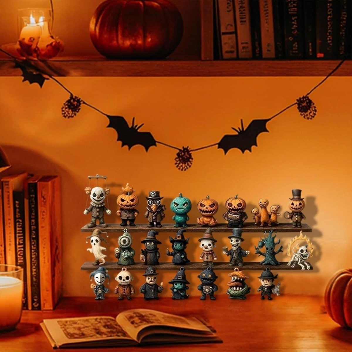 Ideia de Presente de Decoração de Halloween: Calendário do Advento de Halloween