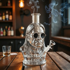 Bong de Vidro para Decoração de Halloween Centro de Mesa Exclusivo para Festas