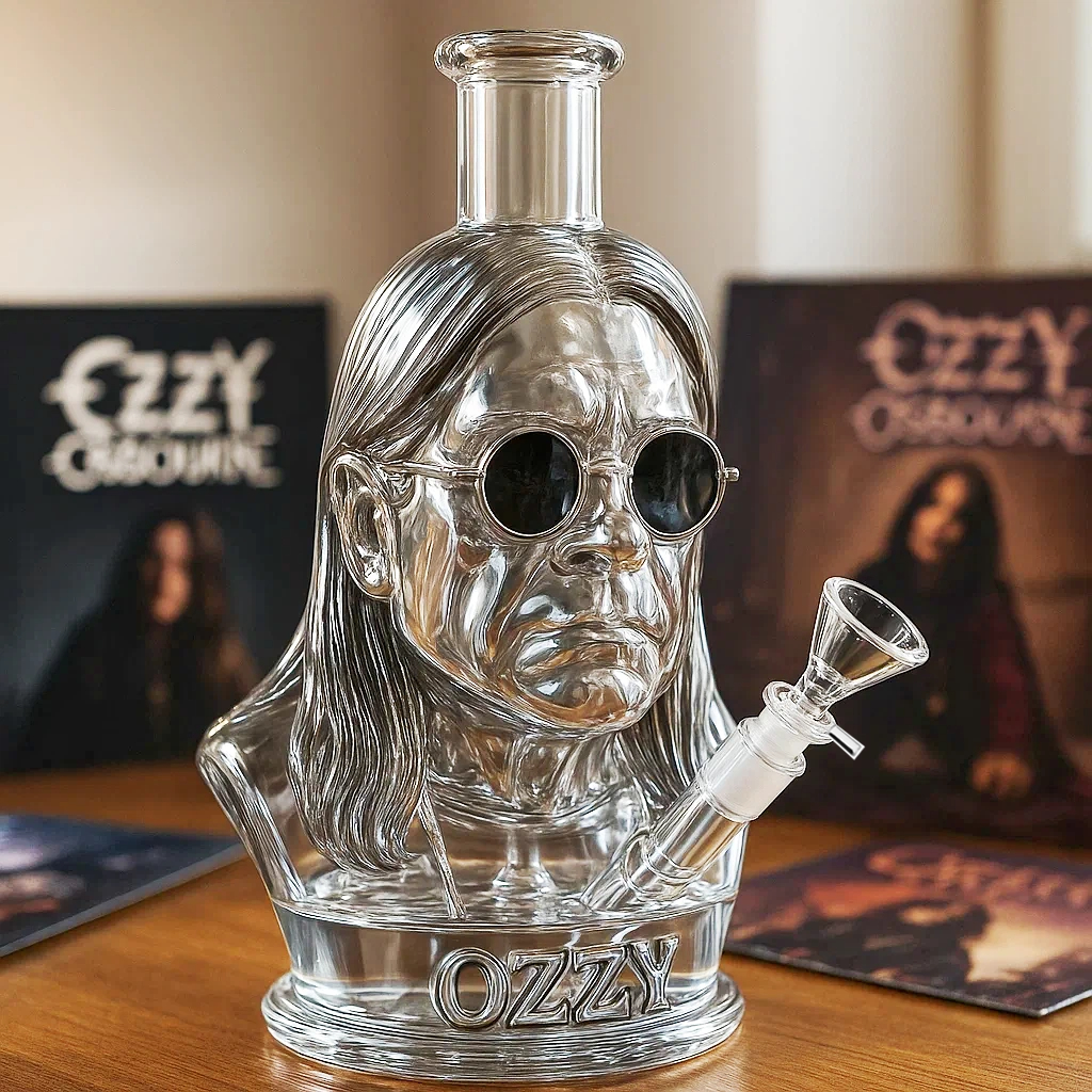 Bong de Vidro para Decoração de Halloween Centro de Mesa Exclusivo para Festas