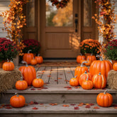 Decoração de Halloween Abóboras de Halloween Enfeite Festivo para Casa