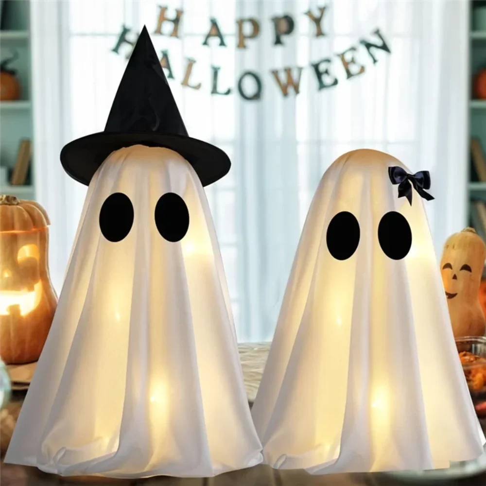 Decoração de Halloween Enfeites de Fantasmas para Interior