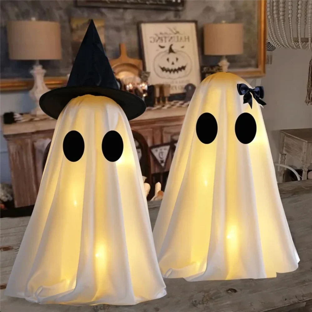 Decoração de Halloween Enfeites de Fantasmas para Interior