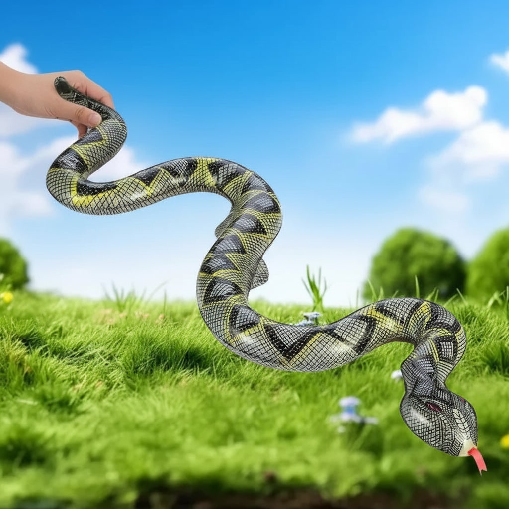 Decoração de Halloween Serpente Inflável Diversão Sazonal