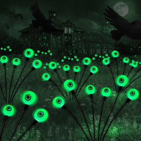 Luzes LED de Decoração de Halloween Esferas Solares para Jardim