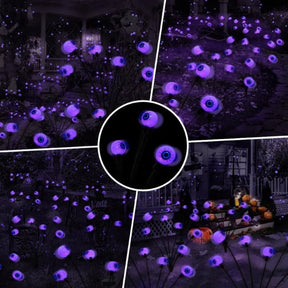 Luzes LED de Decoração de Halloween Esferas Solares para Jardim