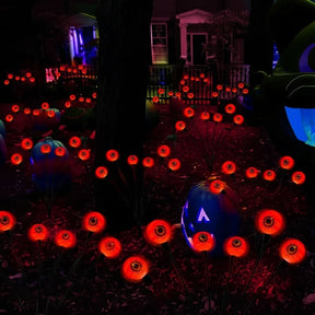 Luzes LED de Decoração de Halloween Esferas Solares para Jardim