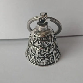 Wing-Design Motorcycle Bell and Accessory