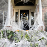 Decoração de Halloween para Área Externa Enfeite de Festa de Halloween Teias de Aranha