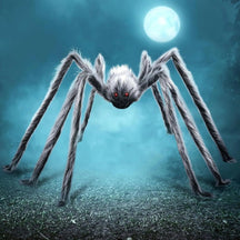Decoração de Halloween Enfeite de Festa Aranha Gigante para Área Externa