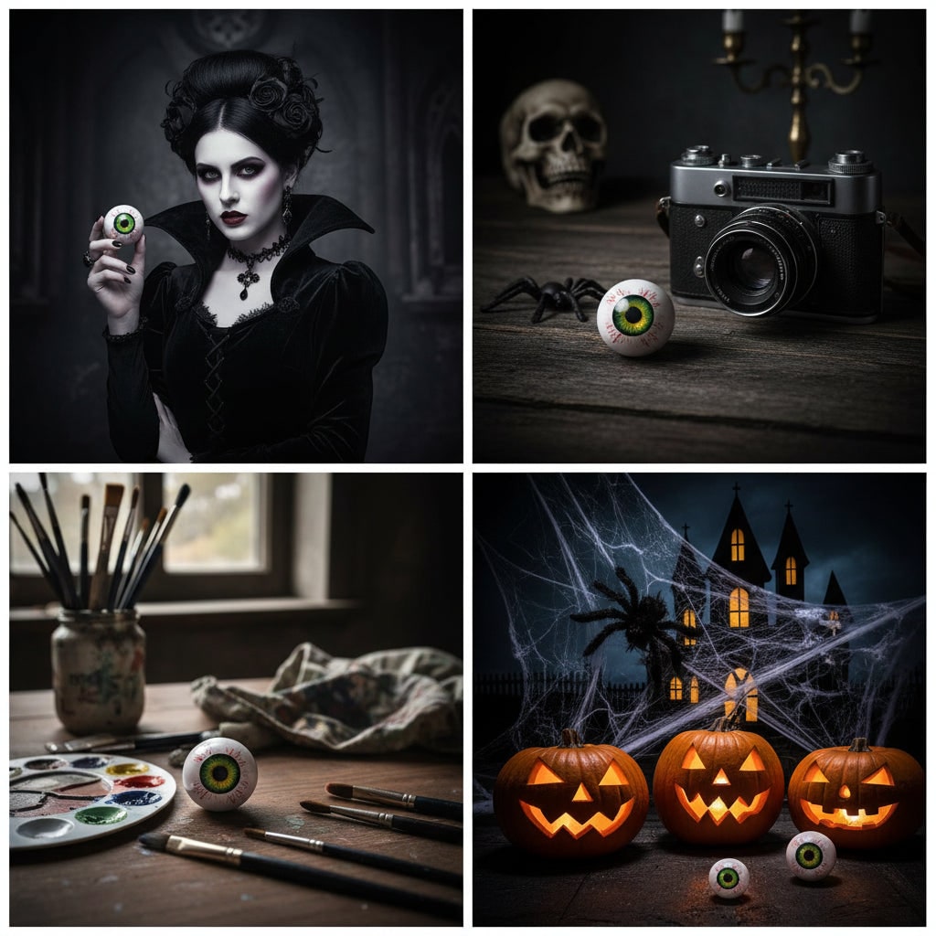 Decoração de Halloween, Enfeite de Festa, Decoração para Casa, Ornamento de Olho