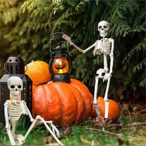 Decoração de Halloween Enfeite de Festa Estatueta Móvel para Área Externa
