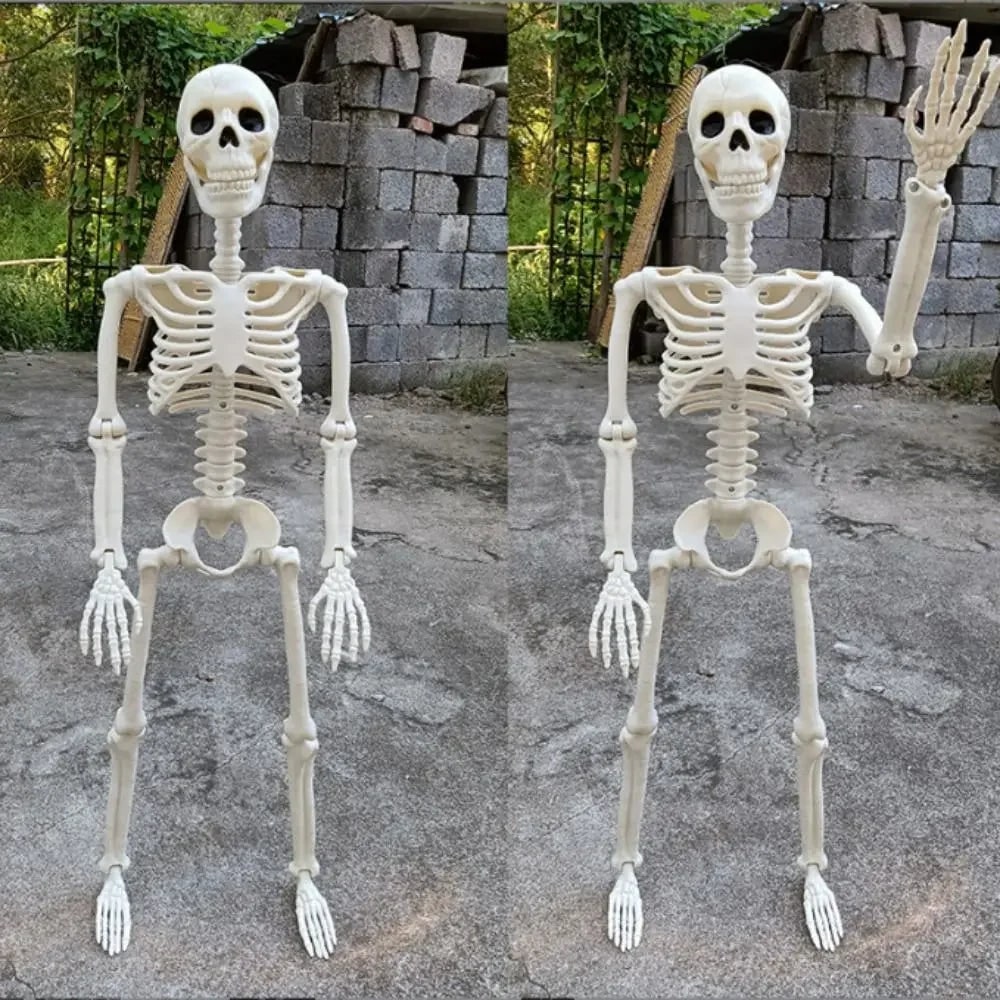 Decoração de Halloween Enfeite de Festa Estatueta Móvel para Área Externa