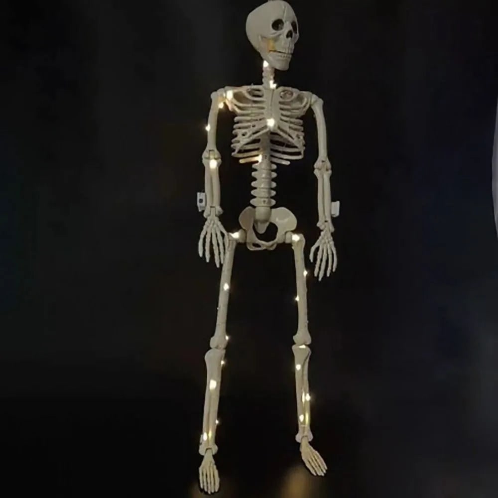 Decoração de Halloween Enfeite de Festa Estatueta Móvel para Área Externa