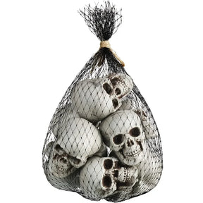 Caveiras de Esqueleto para Decoração de Halloween, Enfeite Assustador para Casa